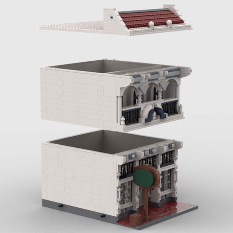 1469 pièces MOC Magic Kingdom  - Kingdom Kids Education avis et prix