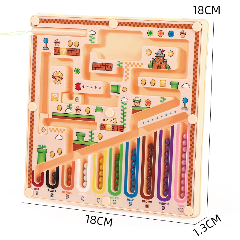 Puzzle de labyrinthe magnétiqu - Brain Teaser Cube avis et prix